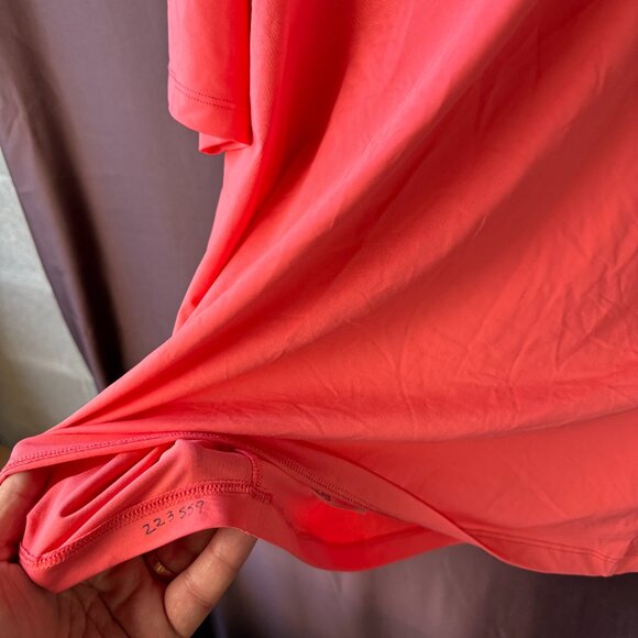 Land's End Women's 1X-2X, M LONG Rash Guard Top Elbow Sleeve Relaxed Tee UPF 50 - Picture 6 of 9